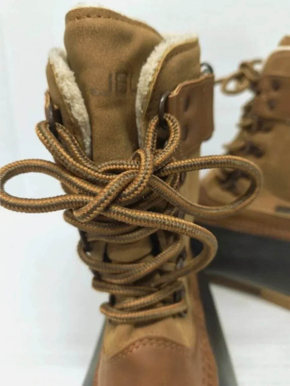 JBU Ontario Waterproof Brown / Whiskey Duck Boot Women's 9 Medium JB18ONT34